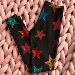 Terez Girls Stars Leggings size XL - 16